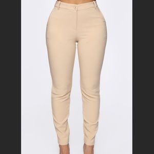 Beige/Nude Business Pants (S)